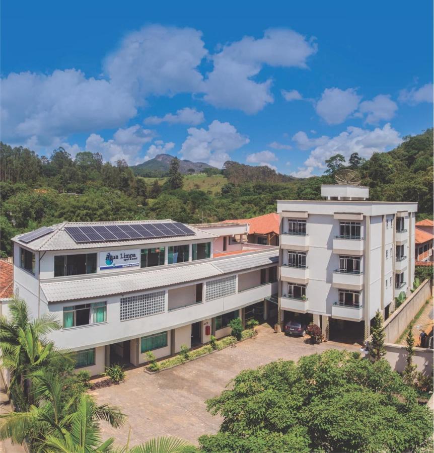 Apart Hotel Agua Limpa Prados Bagian luar foto